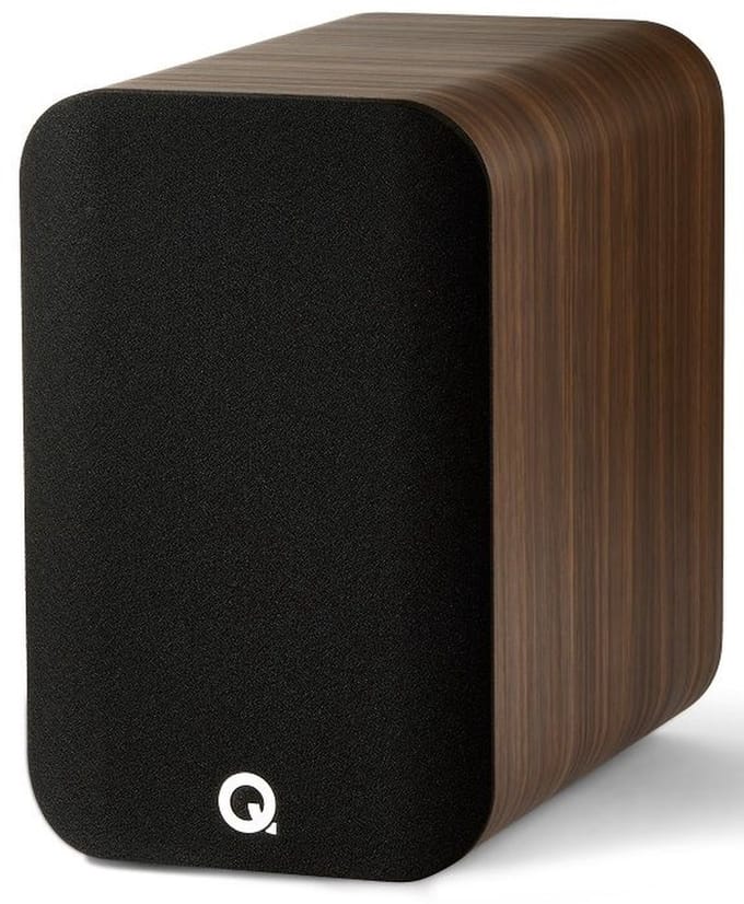 Q Acoustics: 5020 Boekenplank Speakers - 2 Stuks - Rozenhout