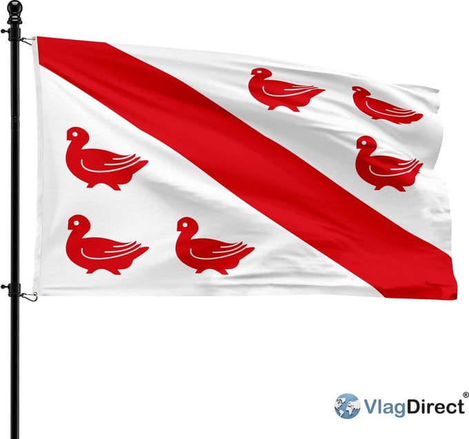 Gemeente Tinlot vlag - 90 x 150 cm.