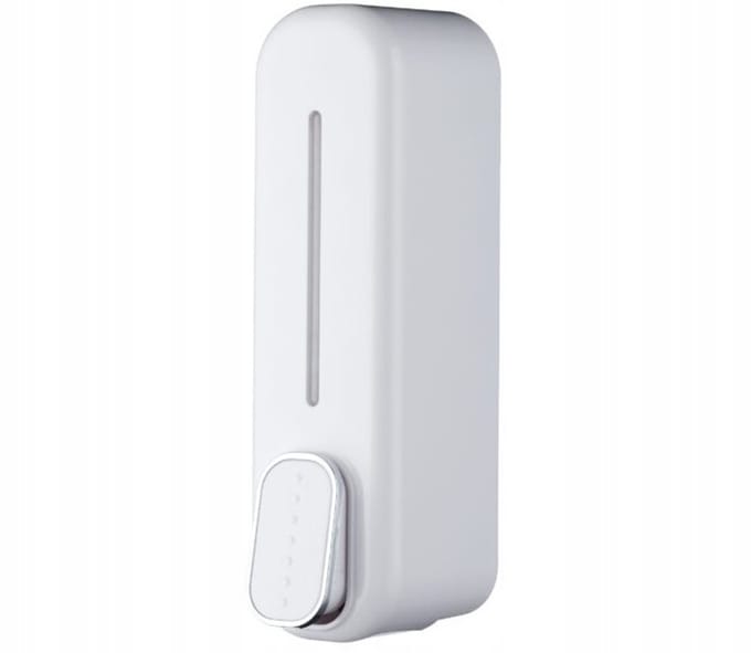 Bisk - Handzeepdispenser - Hangend - 350ml - Wit ABS