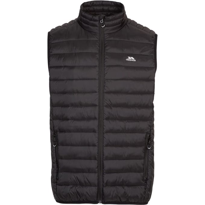 Trespass Heren Gallenton Packaway Gilet (Zwart)
