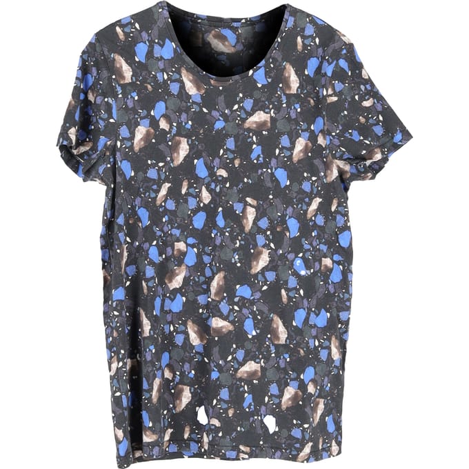 Acne Studios T-shirt met terrazzoprint in veelkleurig katoen