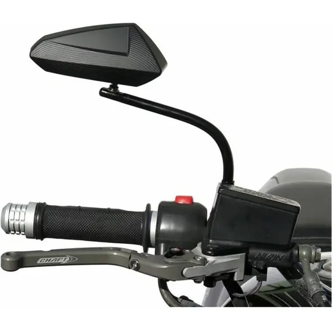 Het paar motorfiets spiegels Chaft silly diam 8