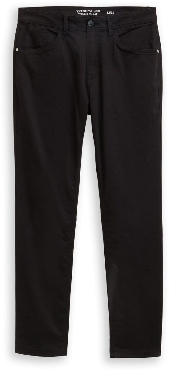 Tom Tailor - TTJOSH Normale Slanke Broek - Maat 30/34 - Black