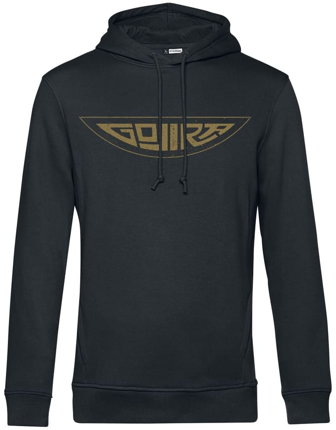 Gojira Trui met capuchon - Distopia Statue - S tot 3XL - voor Mannen - zwart
