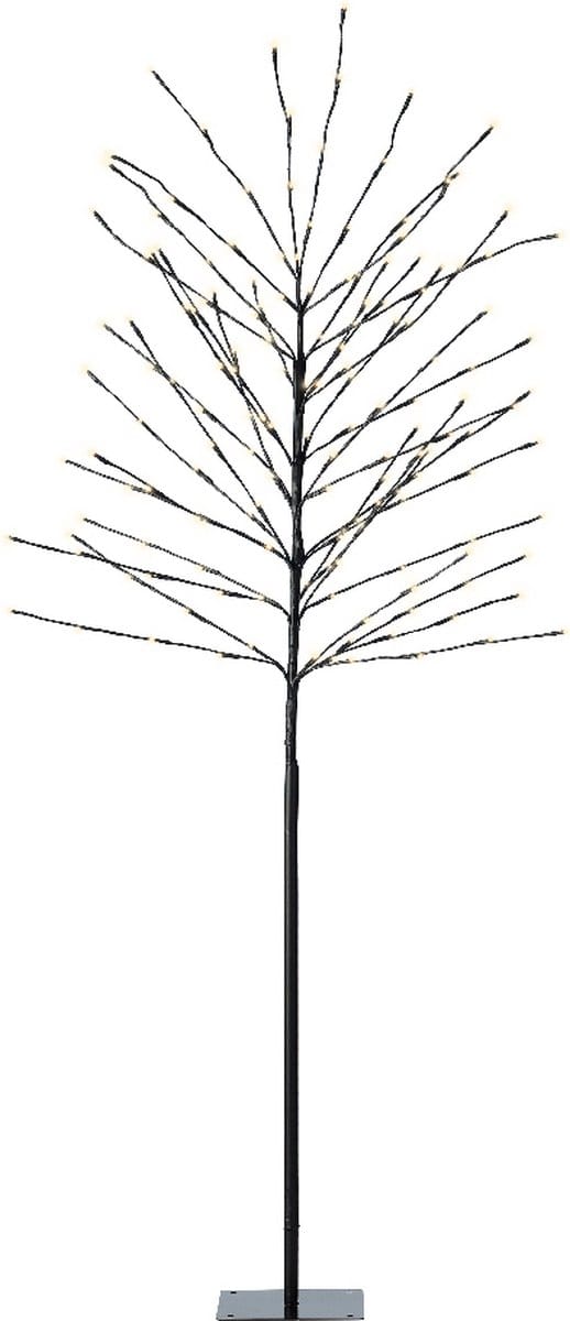Decoris Led Boom Buiten Zwart - 160 Led's - Warm Wit - 180cm - Binnen & Buiten