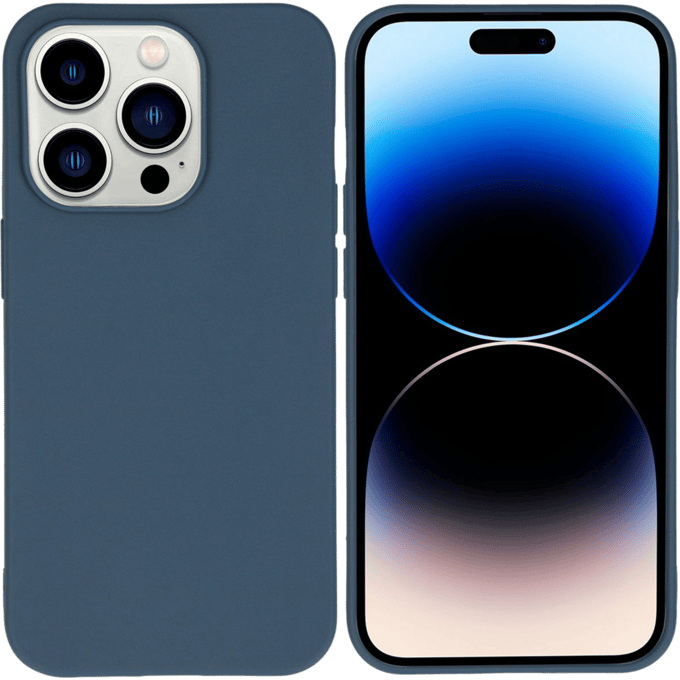 Kees iPhone 14 Pro Telefoonhoesje Blauw