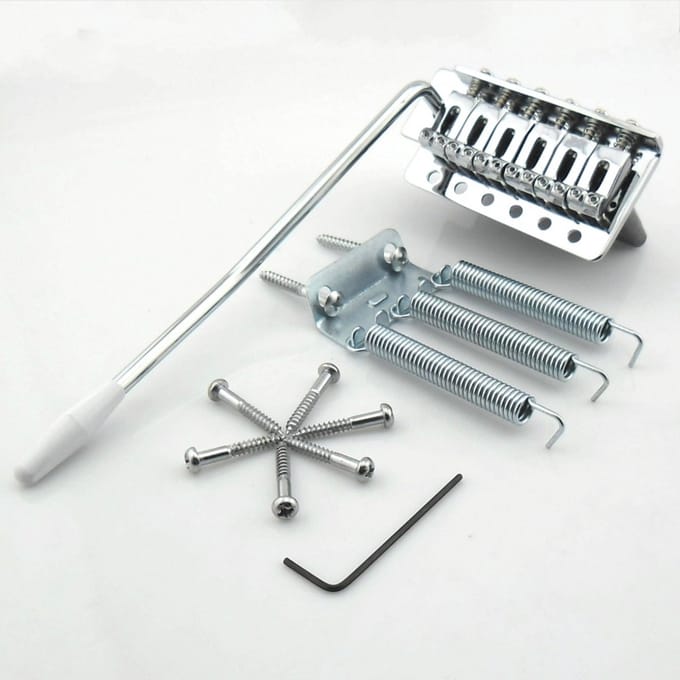 Tremelo brug compleet, voor oa Stratocaster