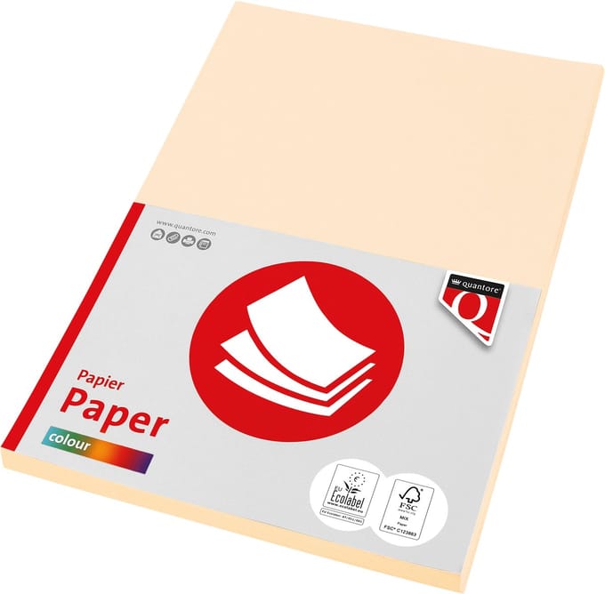 Kopieerpapier quantore col-50 a4 160gr creme