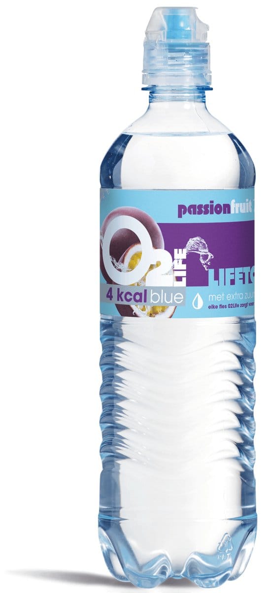 Mineraalwater (BLUE Passionfruit - 6 x 750 ml) - O2Life