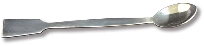 VOS Lepelspatel 180 mm – roestvrij staal – scoopula – 1 stuk