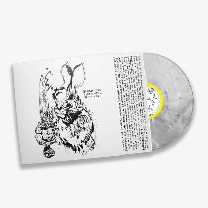 Terrestrial Seethings (Silver Bullet Coloured Vinyl) - Black Pus