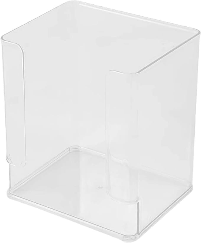 Make-up Organizer - Opbergdoos Cosmetica - Bureau Organiseren - Compact Ontwerp - 15x18x15 cm - Transparant