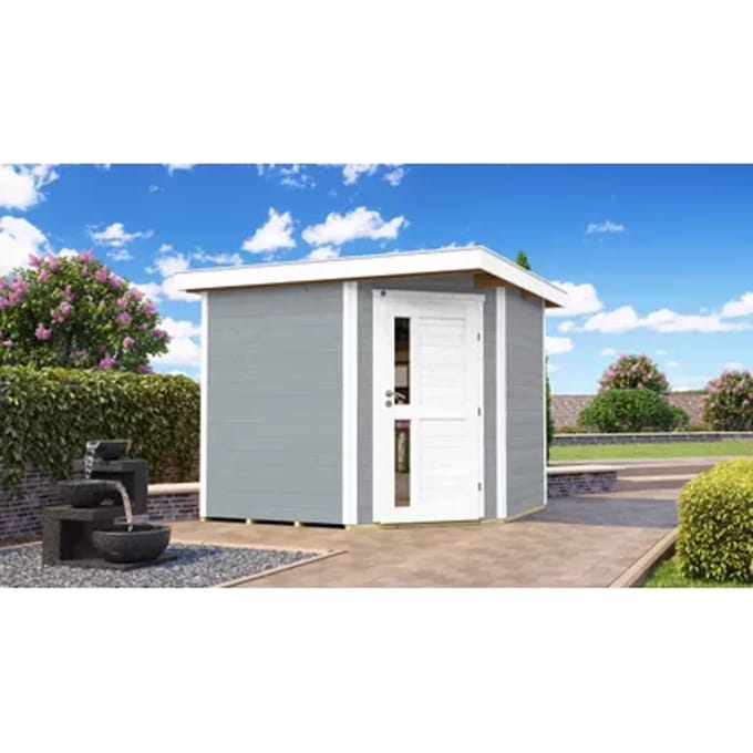 Weka Tuinhuis 229 A - Grijs - 239x235cm