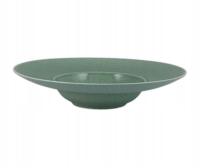 Bogucice Granit Mint Blauw Diep Bord 28 cm - Porselein