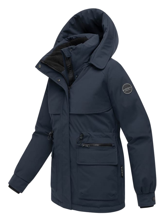 Marikoo dames winterjas Shigaraa met afneembare capuchon & magnetische zakken