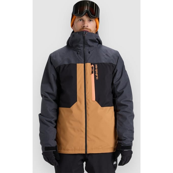Quiksilver Dawson Jas Grijs L Man