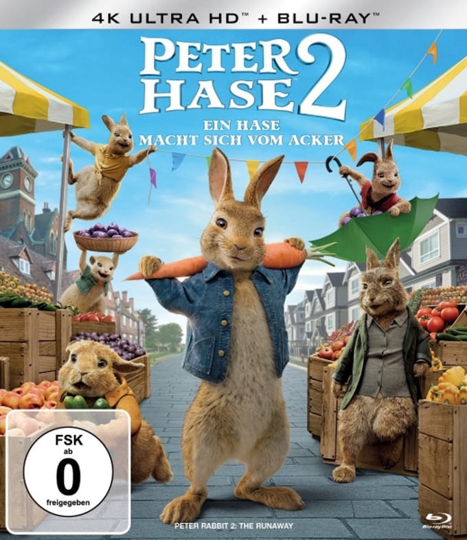 Peter Rabbit 2: The Runaway [Blu-Ray 4K]+[Blu-Ray]