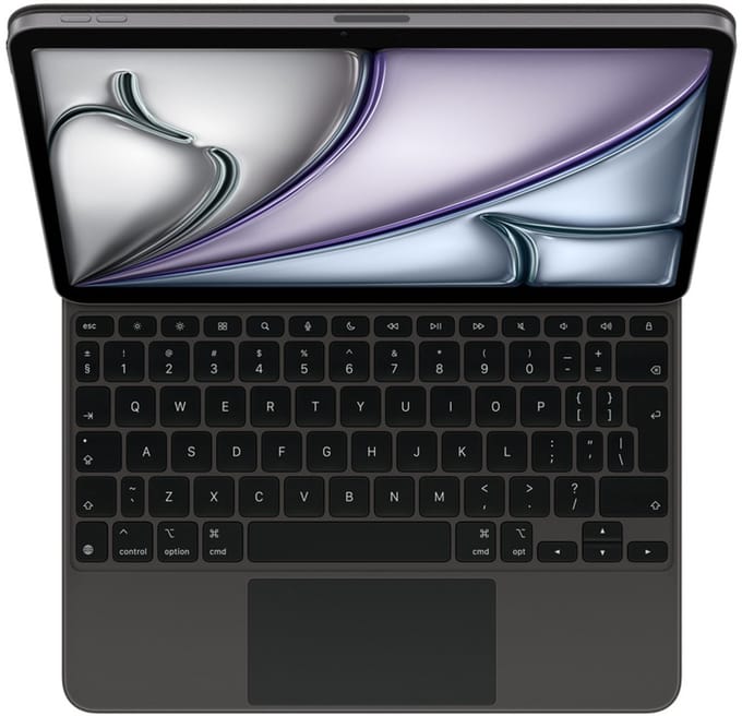 Apple Magic Keyboard voor iPad Air 11-inch (M3) - internationaal Engels - zwart