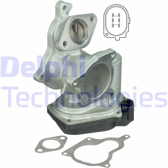 EGR-klep DELPHI EG10404-12B1