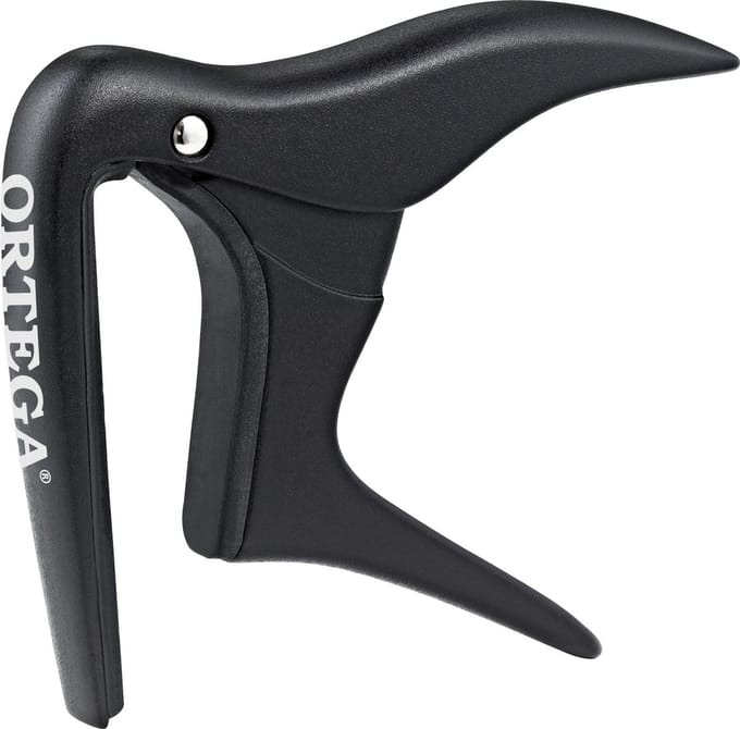 Ortega OCAPO-SBK Capodaster Classic Satin zwart - Capo