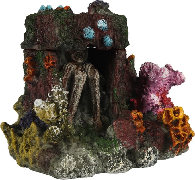 Aqua Della Verdwaald Bot - Aquarium - Ornament - 15x11x11.5 cm