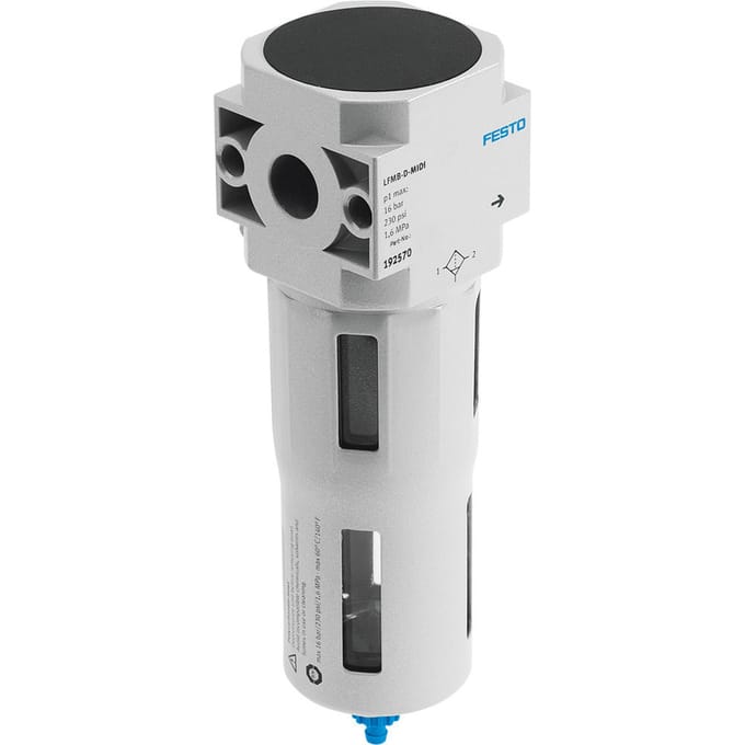 Festo Persluchtfilter Aansluitplaat 2-12bar 40µm Mini - 192554 - P2Y2U
