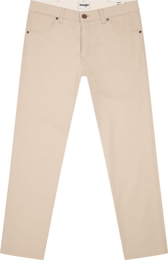 Wrangler - Greensboro 803 - Heren Regular-fit - Plaza Taupe