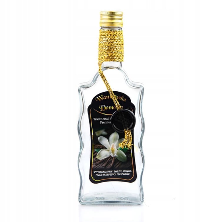 Bimberek - Decoratieve Fles - 500ml - Sterk Glas - Sierkoord