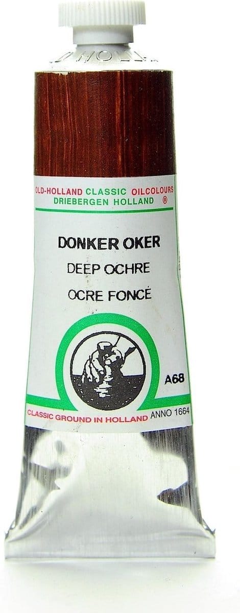 Oil paint Old Holland 40ml – 068 Deep Ochre