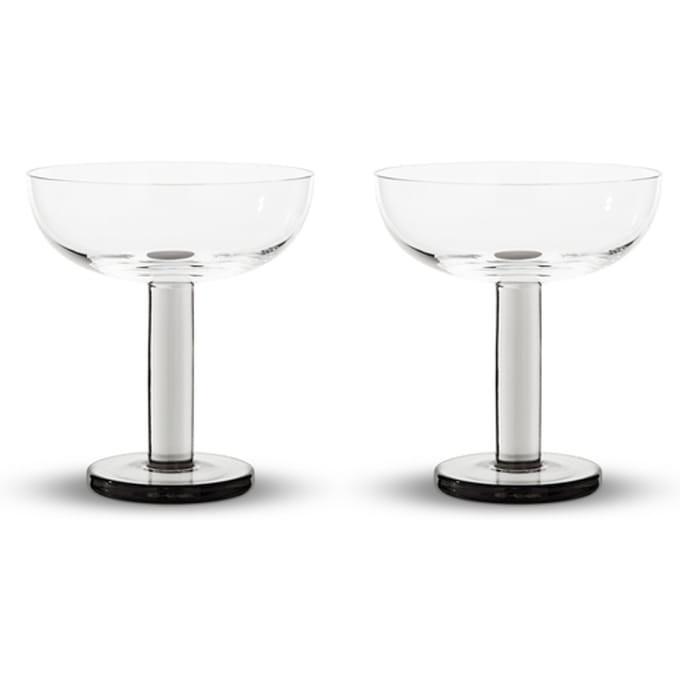 Tom Dixon - Puck Coupe glazen set - transparant