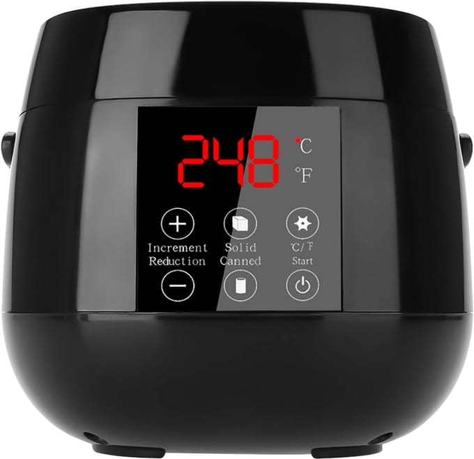 Professionele elektrische waxmachine met LED-display voor lichaamsontharing