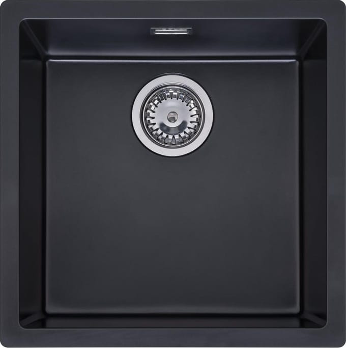 Reginox spoelbak Amsterdam 40 Pure Black 40x40