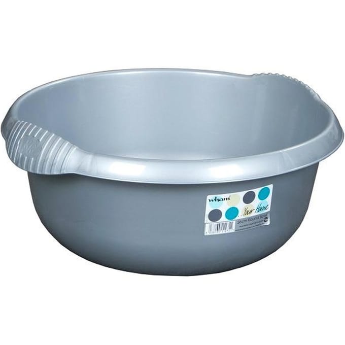 Casa Ronde Afwasbak Zilver 36cm One Size