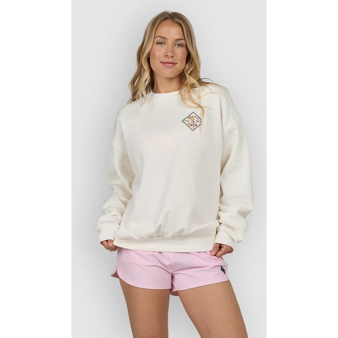 Salty Crew Tippet Crew Sweater wit
