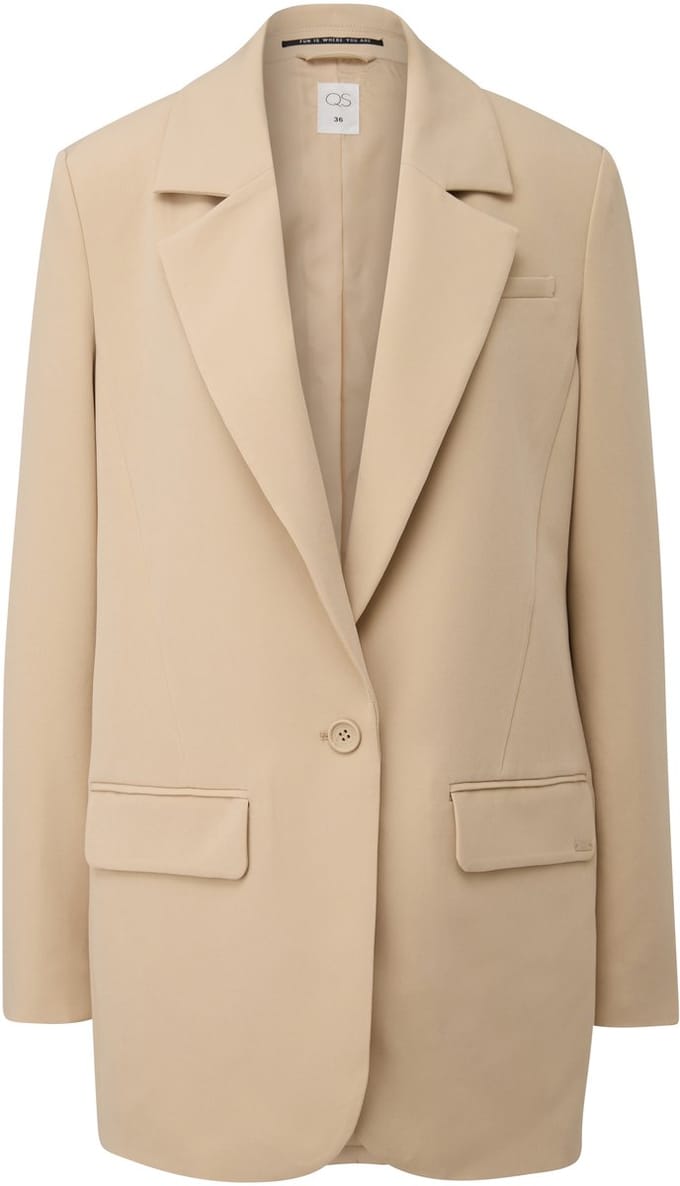 Oversized Blazer met klepzakken voor dames QS
