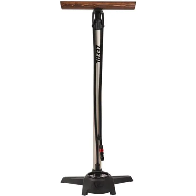 Zefal Profil Max Vloerpomp – Fietspomp – Manometer – Presta/Schrader/Dunlop – Aluminium – Zilver