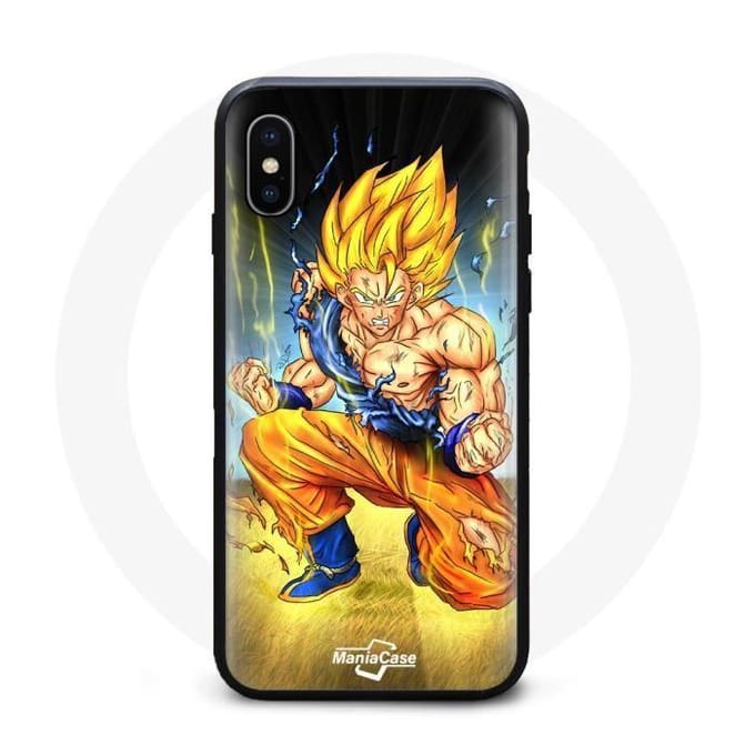 Coque - Dragon Ball - Iphone XS Max - Souple - Noir - Mixte