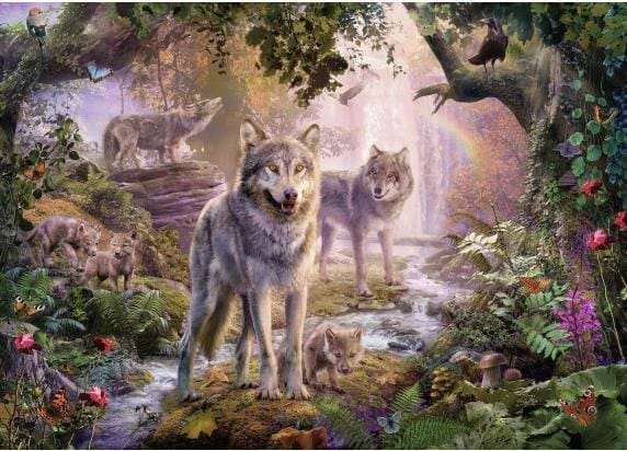 Ravensburger Summer wolves 1000st Volwassenen puzzels