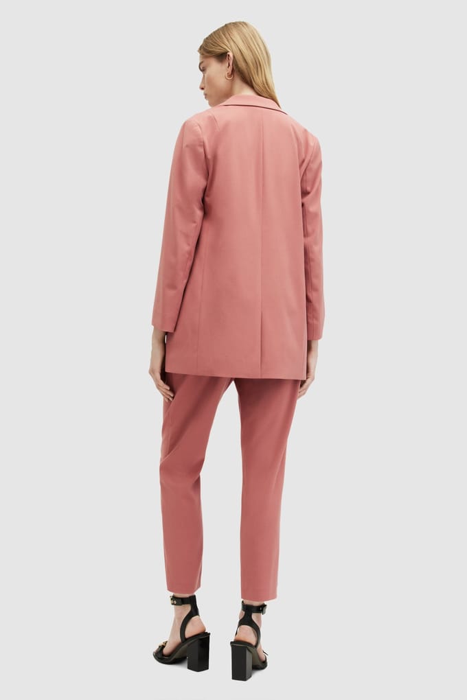 AllSaints Aleida Tri Trouser Rich Pink Taglia: 4 | Pantaloni da completo Outlet | Donna | Rosa