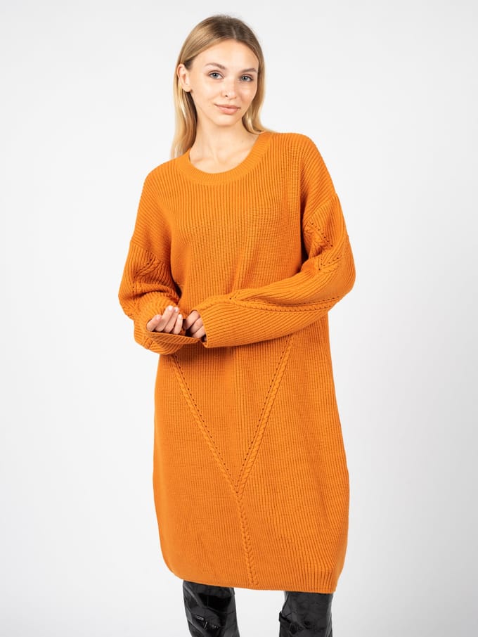 Silvian Heach jurk Giuki Vrouw oranje