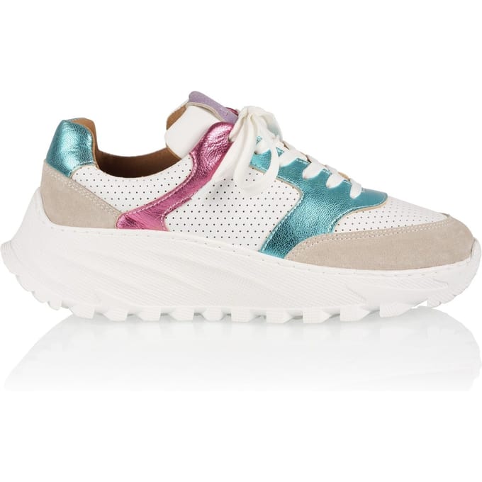 DWRS label Fairlie Aqua / Pink Größe: 37 | Trainers Outlet | Damen | Cyan