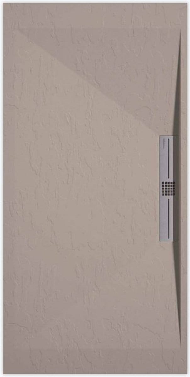 Sanifun douchebak Stone Side Sand Slate 1600 x 800 S