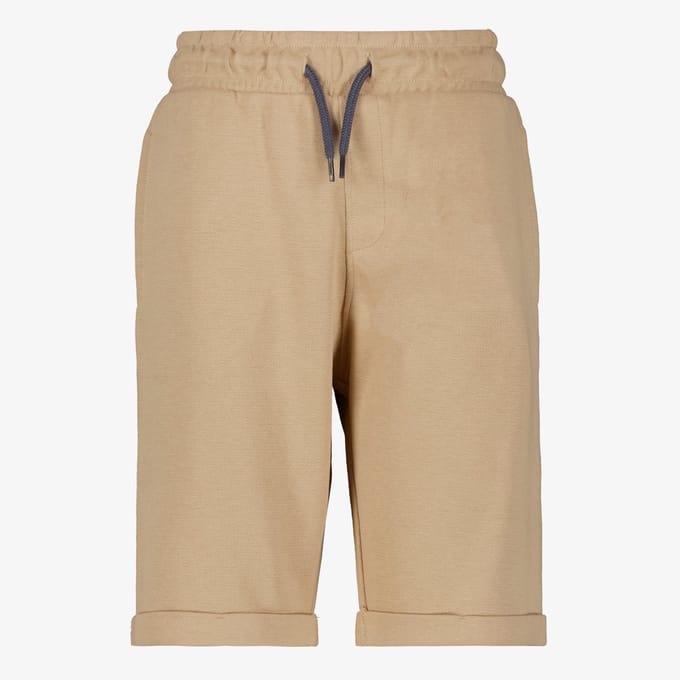 Unsigned jongens sweatshort beige - Maat 146/152