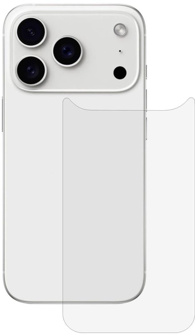 iPhone 17 Pro Max Achterkant Screenprotector – Matte Hydrogel TPU