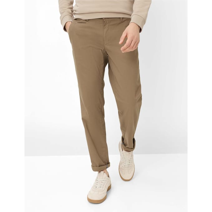 Brax Heren Chino  Style FABIO IN NUT, bruin, maat 31/34