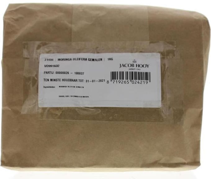 Jacob Hooy Moringa oleifera gemalen 1 Kilogram