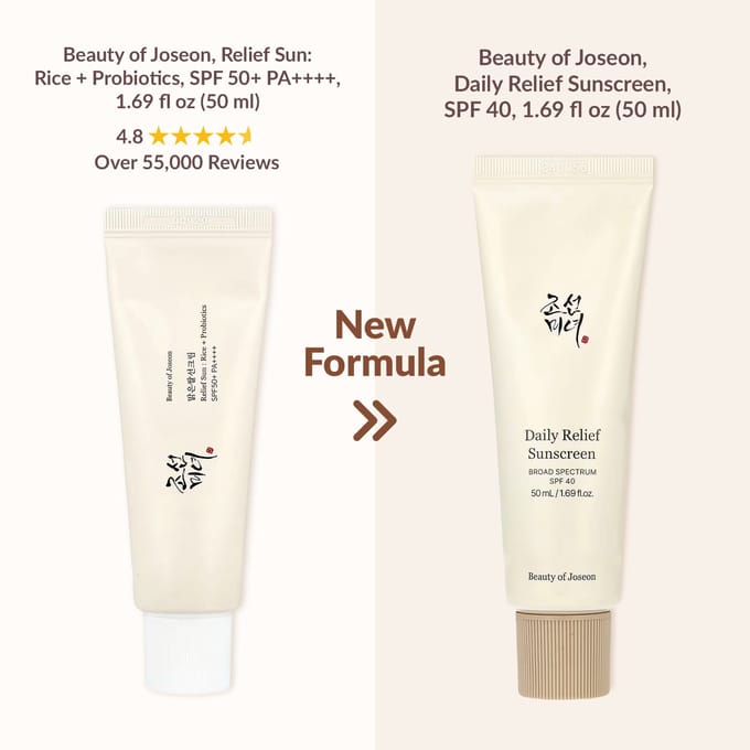 Beauté de Joseon, Crème solaire quotidienne, FPS 40, 50 ml (1,69 once liquide) white