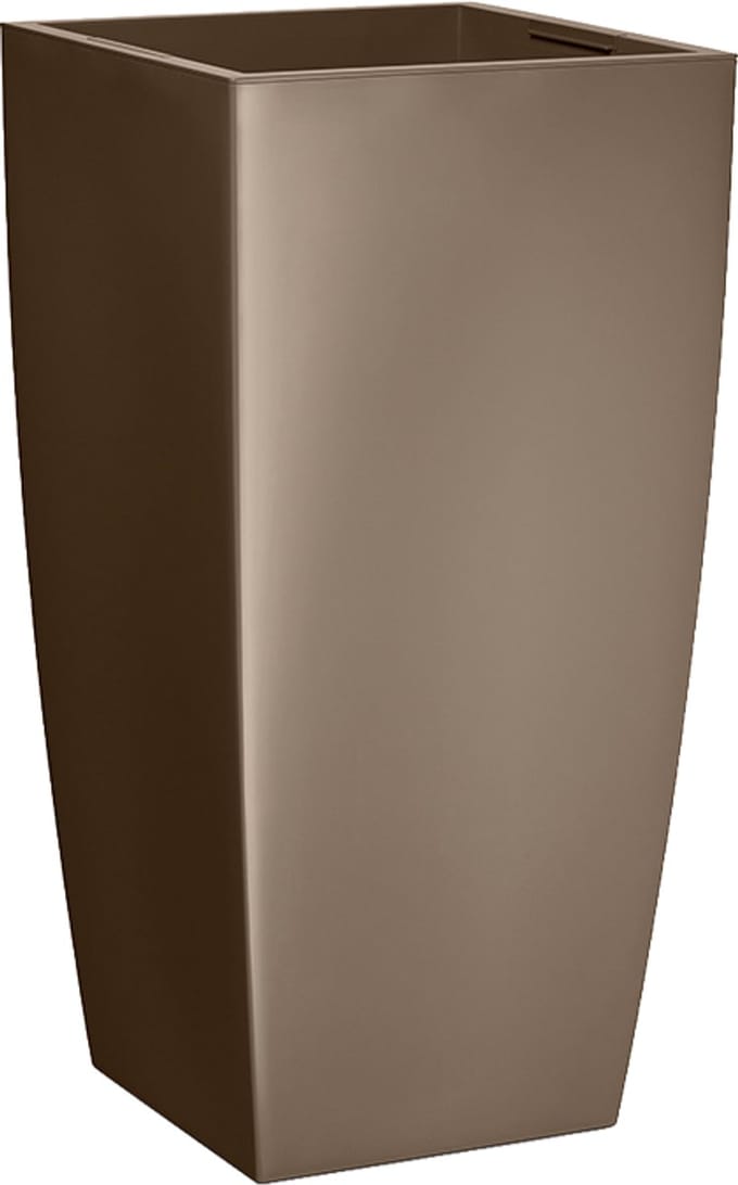 Elezza Infinity Bloempot L35 x B35 x H70 cm - Taupe