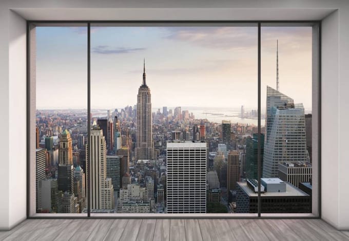 Fotobehang - Penthouse 400x260cm - Vliesbehang