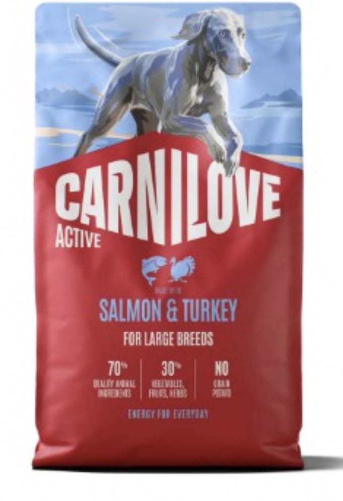 Carnilove Active Zalm en Kalkoen Large Breed